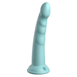 Pipedream Extreme Toyz Gode silicone Slim Seven 18 x 3.6cm Turquoise